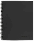 NOTEBOOK, 1 SUBJECT, CAMBRIDGE, 8.5" X 11", WIDE RULED, 80 SHEETS, BLACK THUMBNAIL